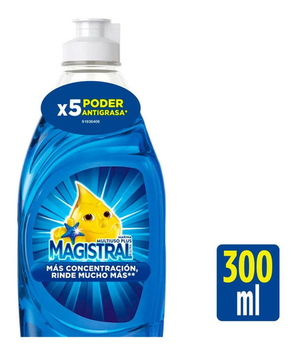 Detergente Magistral Multiuso Power Marina X 300 Ml