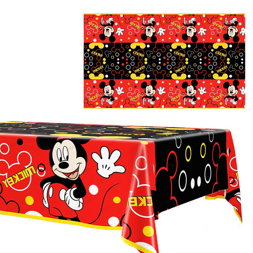Art.fiesta Cumpleaños Infantil Decoración Mantel Mickey 