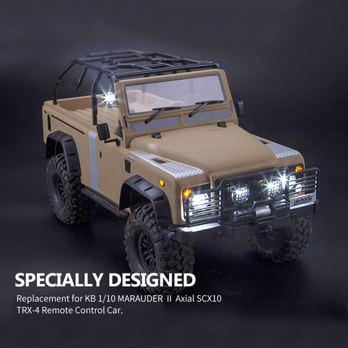 Modelo: Lamp Scx10, Repuesto Remoto, Coche Trx-4