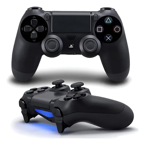 Joystick Para Ps4 Inalámbrico Genérico Incluye Cable Negro