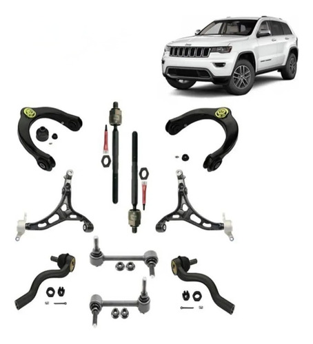 Kit Tren Delantero Moog Para Jeep Grand Cherokee Wk2 2011-19