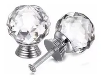 Comprar 25 Tiradores Cajones, Cristal Facetados $ Mayor Envio Gratis