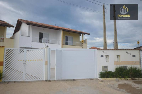 Sobrado Com 2 Dormitórios À Venda, 107 M² Por R$ 349.000 - Cibratel Ii - Itanhaém/sp - So0029