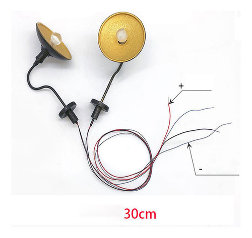 Mini Candelabro De Pared Para Casa De Muñecas 1:87, Modelo