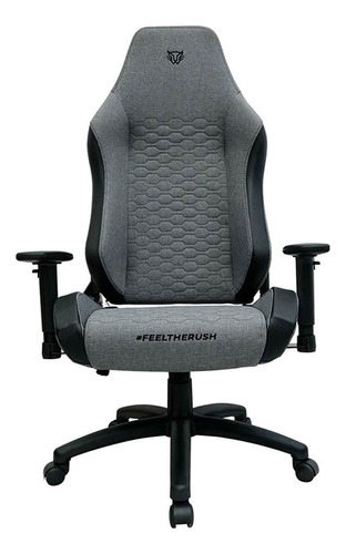 Silla Gamer Balam Rush Thunder Neat Ergonomica Ajustable 180° 120kg 2d Gris Br-938228