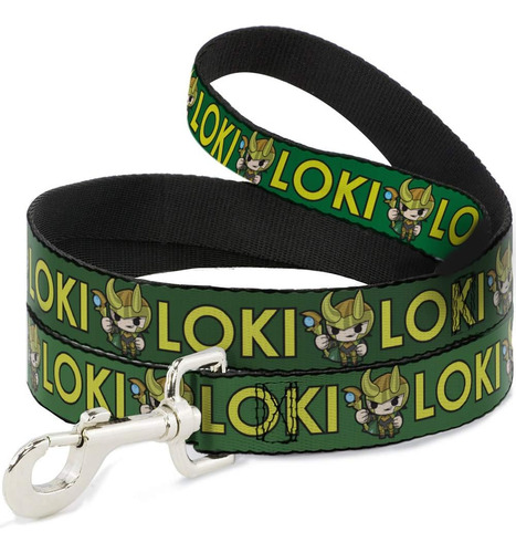 Correa Para Perro Kawaii Loki Con Texto En Pose De Pie, 6 De