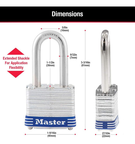 Candados Master Lock Para Exteriores, Juego De Candados Con