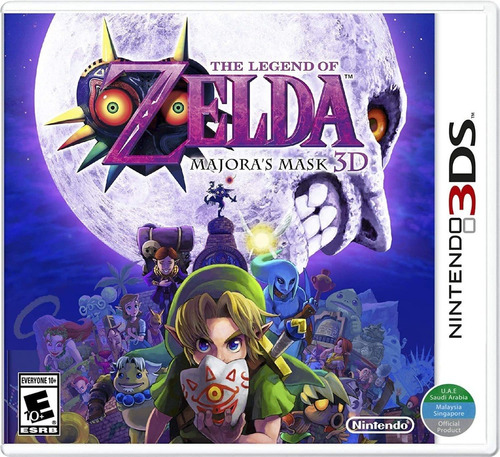 The Legend Of Zelda Majoras Mask 3ds Nuevo