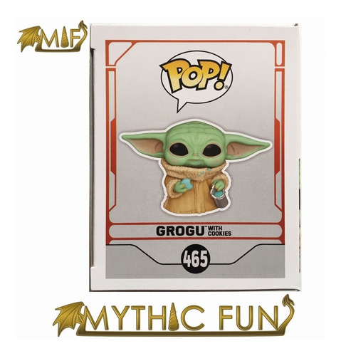 Funko Pop Star Wars - Grogu With Cookies 465 (Usado)
