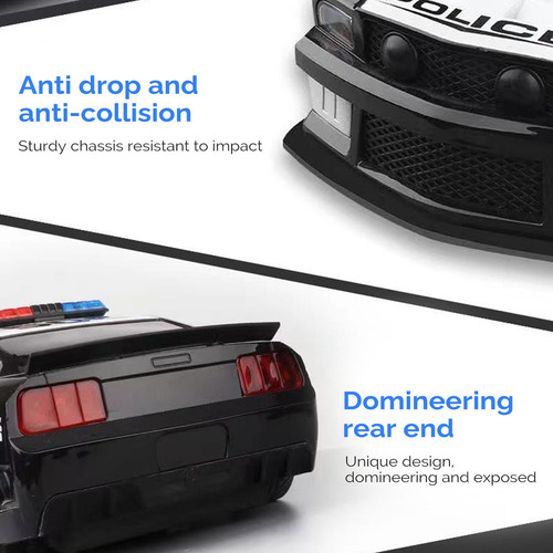 Nuevo Rc Police Drift Car 1/12, 2.4 Ghz, 3 Baterías,