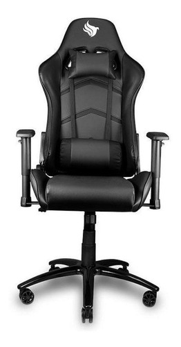 Cadeira Gamer Pichau Donek Preta, By-8188-preto C/almofadas Cor Preto