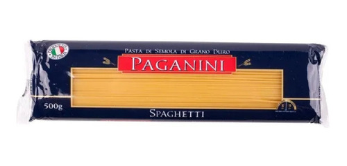 Macarrão Italiano Spaghetti Paganini 500g