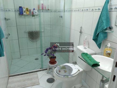 Imagem 11 de 21 de Apartamento Com 2 Dormitórios À Venda, 96 M² Por R$ 430.000,00 - Embaré - Santos/sp - Ap3110