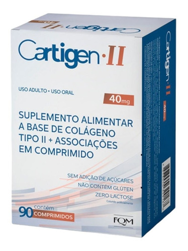 Cartigen 2 40mg  90 Comprimidos