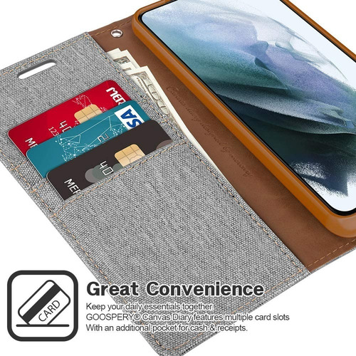 Imagen 1 de 8 de Funda Huawei Mate 20 Mercury Goospery Canvas Diary