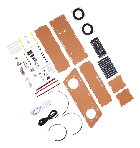 Kit De Práctica De Soldadura Fm Spectrum Speaker Led Rhythm