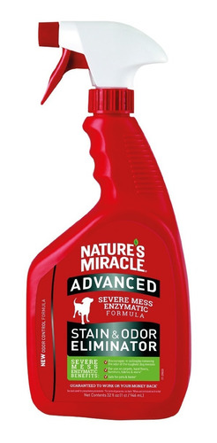 Natures Miracle Eliminador De Manchas Y Olores Perros 946ml