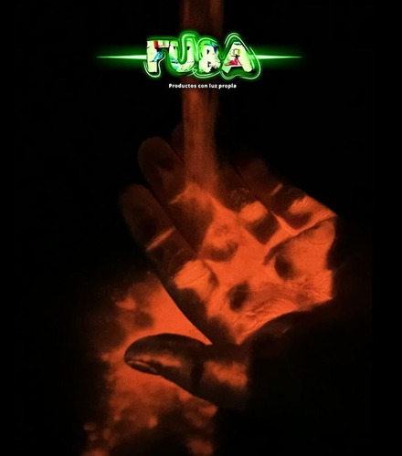 13 Colores 130gr - Pigmento Polvo Glow In The Dark - Fuba -