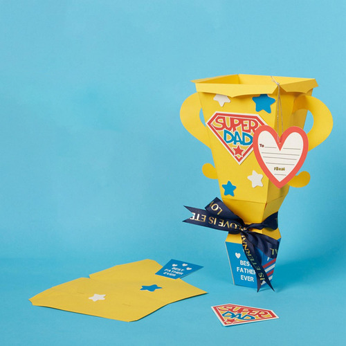 Kit De Trofeos Diy Hecho A Mano Para El Día, Decoraciones