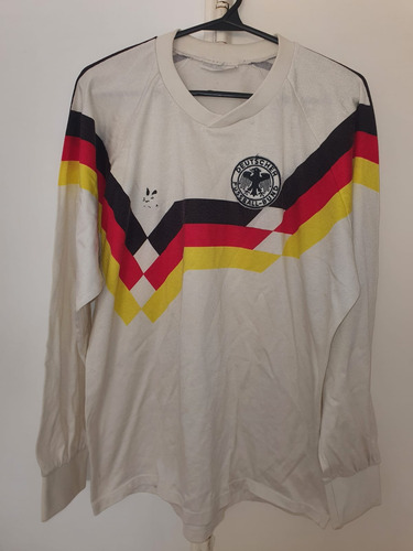 Camiseta Seleccion Alemania Mundial 1990 adidas Manga Larga