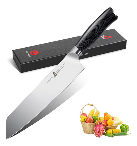 Kirisuke Cuchillo De Cocina De 8.5 Pulgadas, Cuchillo De Coc