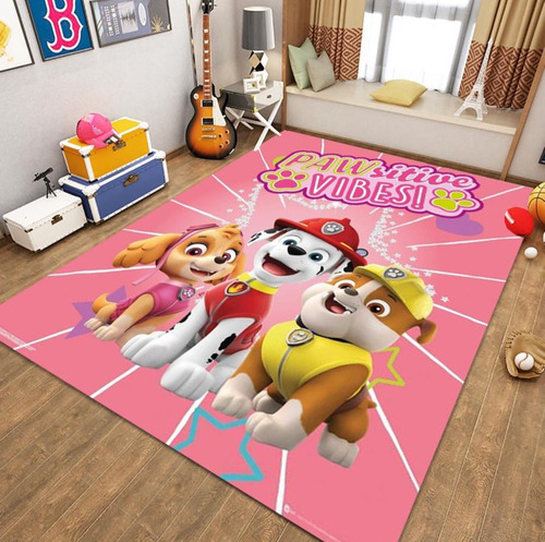 Alfombras Decorativa Para Niños Paw Patrol 