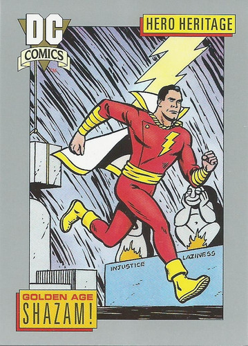 Barajita Shazam! Dc Comics 1991 #13 Hero Heritage Golden