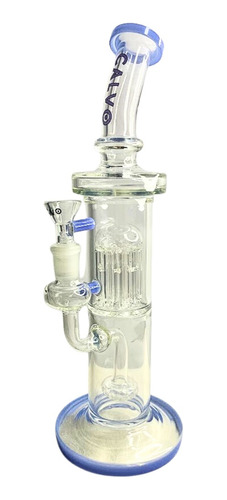 Bong Blue Calvo Glass Bong Shower Tree 30cm