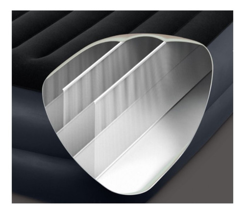 Imagen 3 de 5 de Colchon Inflable Electrico Intex Dura Beam 1 Plaza Sommier