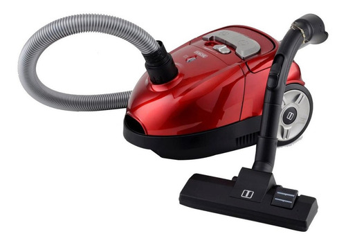 Imagen 2 de 3 de Aspiradora Trineo Thomas TH-1640 4L roja y negra 220V-240V 50Hz/60Hz