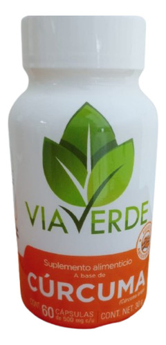 Cúrcuma En Cápsulas Recuperación Muscular Y Antiinflamatorio Sabor Sin Sabor