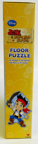 Puzzle De Suelo Jake Y Los Piratas De Nunca Jamás