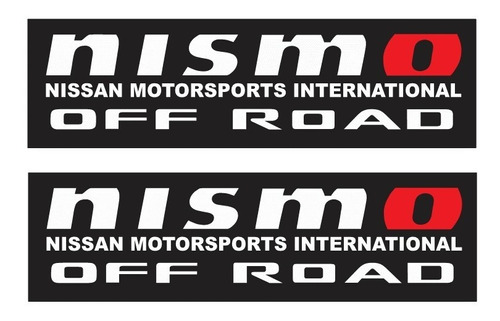 Sticker Nissan Nismo Off Road Titan Frontier D2 P/batea