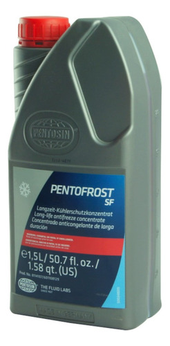 Anticongelante Pentosin Rosa Vw Audi Pentofrost Sf Pg001200