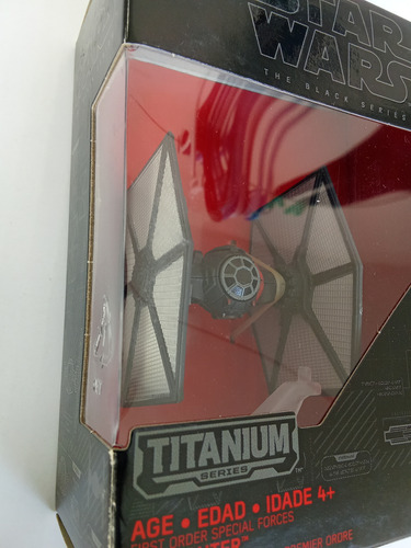 First Order Special Forces Tie F - Star Wars Titanium Series (Usado)