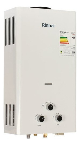 Aquecedor a gás GN Rinnai Digital REU-M150 CFHB branco