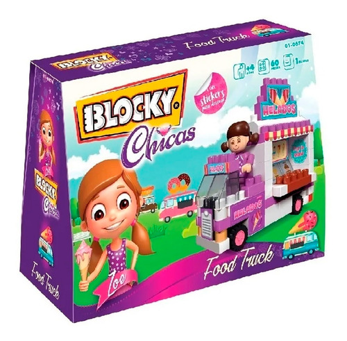 Blocky Chicas Food Truck 65 Piezas Ploppy 156674
