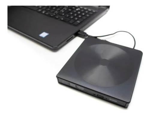 Imagem 4 de 5 de Leitor & Gravador Cd Dvd Drive Externo Usb 3.0 5gbps Slim