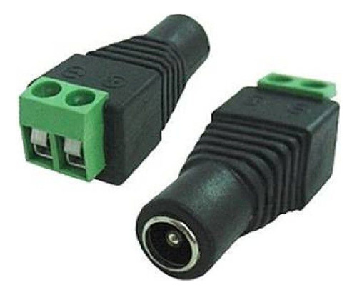 20 Adaptador Conector P4 Fêmea P/ Cftv Câmeras