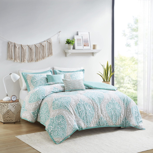 Juego De Edredón Aqua Comforter Set Intelligent Design