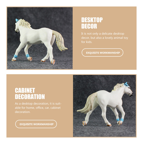 Modelo Quarter White Horse De Juguetes Para Niños