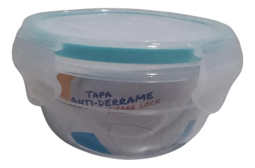 Contenedor Hermetico Taper Plastico Libre Bpa 300 Ml Redondo Color Unico