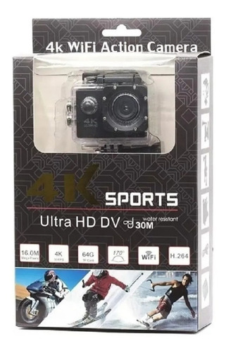 Câmera Ultra Hd Dv 4k Sports Cam Wi-fi