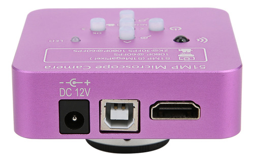 51mp 1080p 60fps Usb Microscopio Industrial Gasas De Aumento
