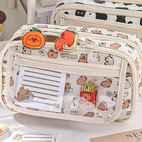 Estuche Para Lápices Capybara Estuche Para Lápices Con Forma