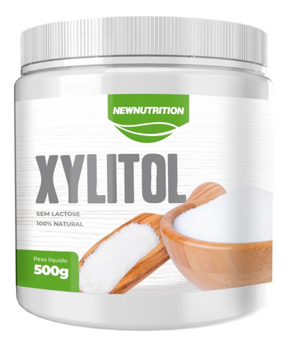 Adoçante Xilitol (xylitol) 100% Natural 500g Pronta Entrega!