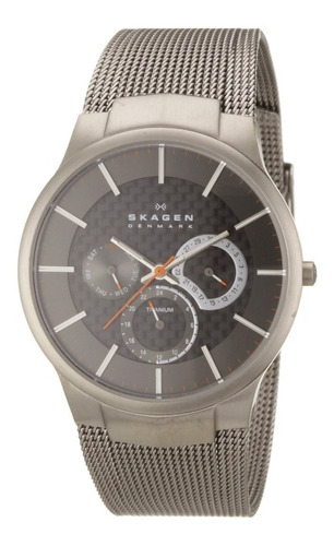 Reloj Skagen Para Hombre 809xlttm Titanio Gris Correa De