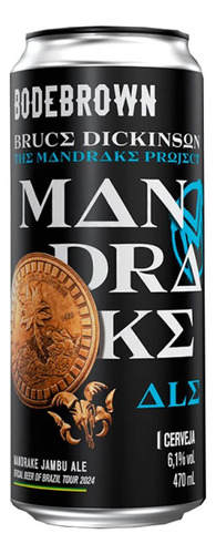 Cerveja Bodebrown Mandrake Ale 470ml Com Flor De Jambu Lata