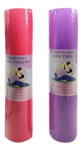 Alfombra Para Yoga Pilates 6mm Ejercicio Relax Eco Friendly