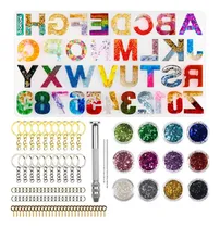 Comprar Resina Epóxica Moldes De Letras Para Llaveros